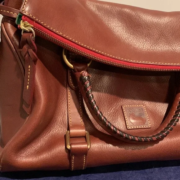 Dooney & Bourke Florentine Leather Satchel💕 - Picture 2 of 6